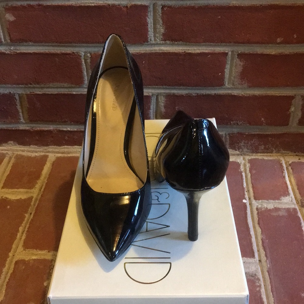 Black Joan and David Pumps
